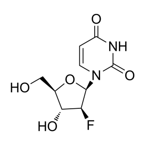 2′-脫氧-2′-氟阿糖尿苷